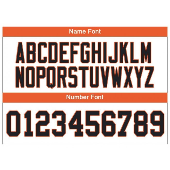 Lights Out Black Orange-Brown Football Jersey