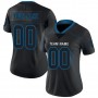 Lights Out Black Powder Blue-White Football Jersey