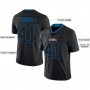 Lights Out Black Powder Blue-White Football Jersey