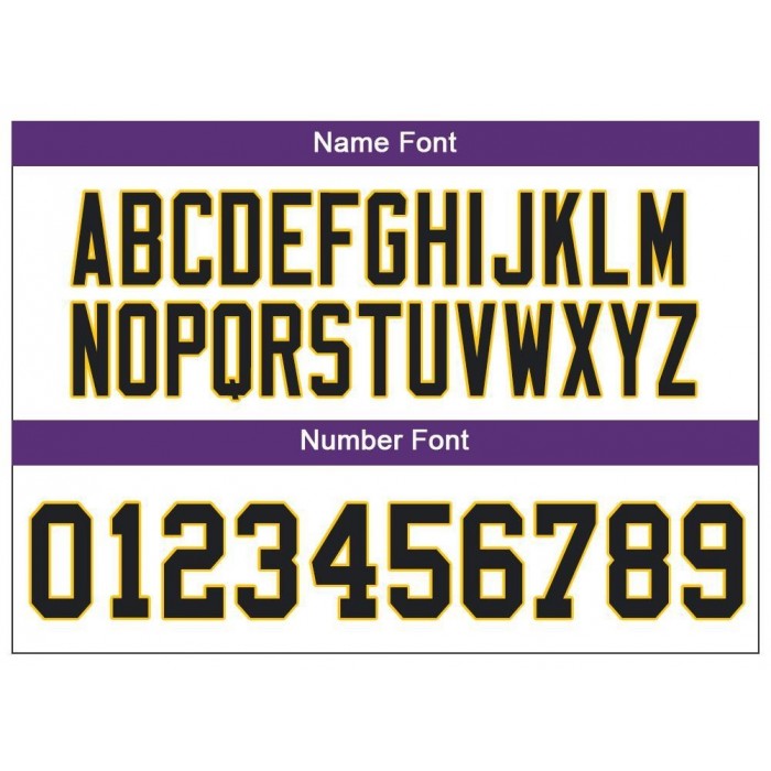 Lights Out Black Gold-Purple Football Jersey