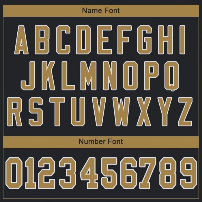 Black Old Gold-White Mesh Authentic Football Jersey