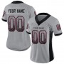 Light Gray Black-Cardinal Mesh Drift Fashion Football Jersey