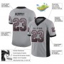 Light Gray Black-Cardinal Mesh Drift Fashion Football Jersey