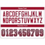 Light Gray Red-Black Mesh Drift Fashion Football Jersey