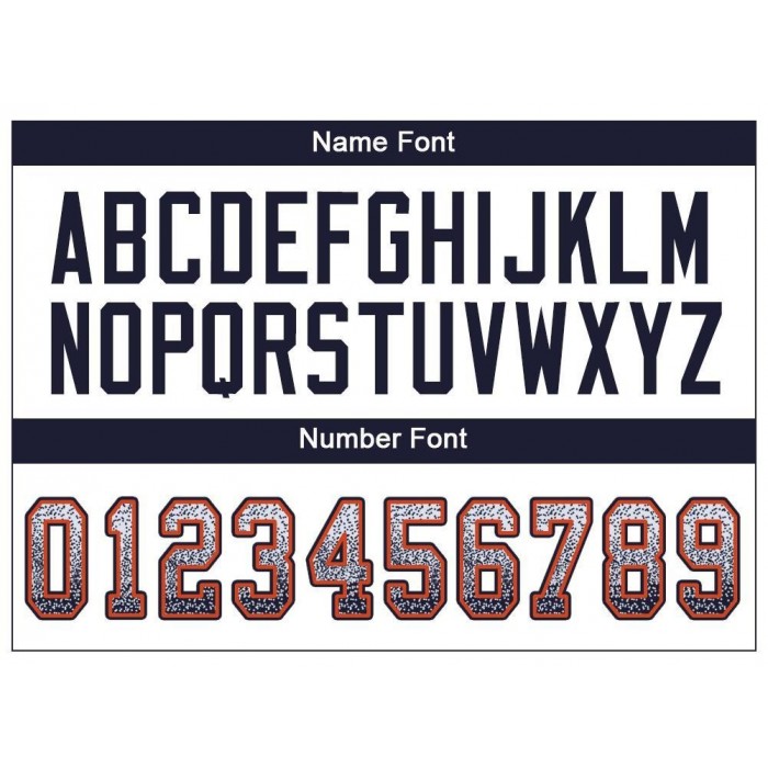 White Navy-Orange Mesh Drift Fashion Football Jersey