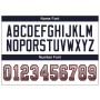 White Navy-Orange Mesh Drift Fashion Football Jersey