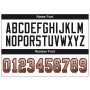 White Black-Orange Mesh Drift Fashion Football Jersey