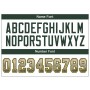 White Green-Gold Mesh Drift Fashion Football Jersey