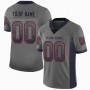 Gray Navy-Red Mesh Drift Fashion Football Jersey