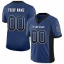 Royal Black-White Mesh Drift Fashion Football Jersey