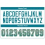 Light Gray Teal-Old Gold Mesh Drift Fashion Football Jersey