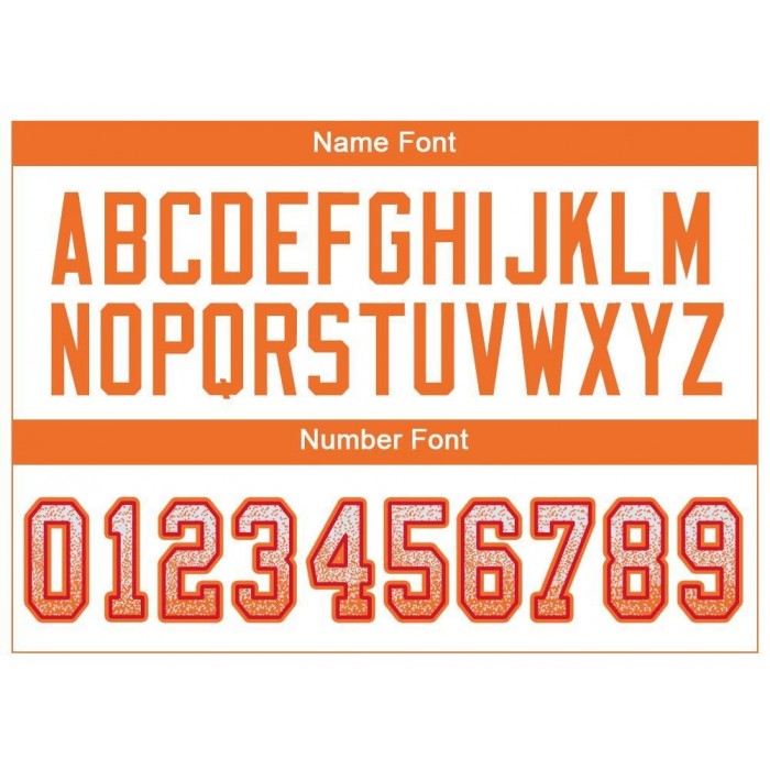 White Orange-Red Mesh Drift Fashion Football Jersey