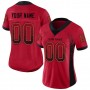 Red Black-Orange Mesh Drift Fashion Football Jersey