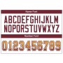 Gold Burgundy-White Mesh Drift Fashion Football Jersey