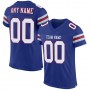 Royal White-Red Mesh Authentic Football Jersey