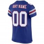 Royal White-Red Mesh Authentic Football Jersey
