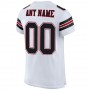 White Black-Red Mesh Authentic Football Jersey
