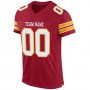 Cardinal White-Gold Mesh Authentic Football Jersey