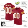 Cardinal White-Gold Mesh Authentic Football Jersey