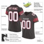 Pewter White-Red Mesh Authentic Football Jersey
