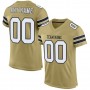 Vegas Gold White-Black Mesh Authentic Football Jersey