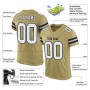 Vegas Gold White-Black Mesh Authentic Football Jersey